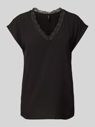 Regular Fit Blusentop mit V-Ausschnitt Modell 'BELLA' von Vero Moda - 35