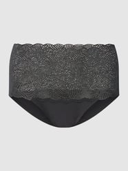 String mit Spitzenbesatz von Chantelle Schwarz - 7