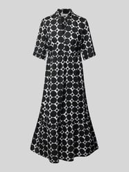 Midikleid mit Hemdblusenkragen von Christian Berg Woman - 6