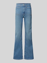 Bootcut Jeans mit aufgesetzten Eingrifftaschen von Polo Ralph Lauren Blau - 8