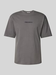 T-Shirt mit Label-Print von REVIEW Grau - 10