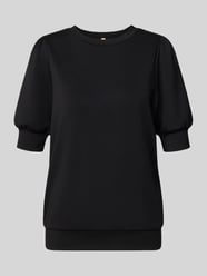 Sweatshirt mit halblangen Puffärmeln von Soyaconcept - 10