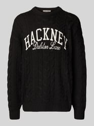 Sweter z dzianiny o kroju regular fit z mieszanki bawełny model ‘MACK’ od ONLY & SONS - 31