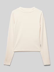 Longsleeve in Ripp-Optik von Garcia Beige - 2