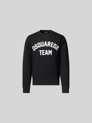 Bluza z prążkowanymi wykończeniami od Dsquared2 - 42