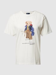T-shirt met labelprint van Polo Ralph Lauren Wit - 28