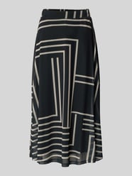 Midirock mit geometrischem Allover-Print Modell 'Serena' von ZABAIONE - 46