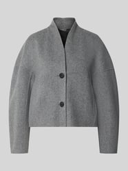 Korte wollen jacks met opstaande kraag - curated by Viky Rader van Style Icon Collection - 4