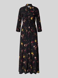 Maxikleid mit Knopfleiste Modell 'SAVANNA' von YAS - 6