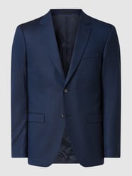 Slim Fit 2-Knopf-Sakko mit Stretch-Anteil Modell 'Jamonte' von Tiger Of Sweden Blau - 34
