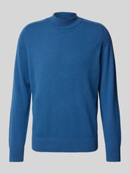 Regular fit pullover van puur kasjmier van Marc O'Polo Grijs / zwart - 4