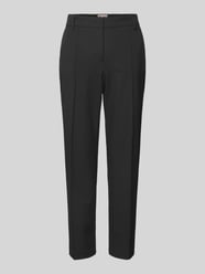 Slim fit stoffen broek met verkort model van Christian Berg Woman Selection - 18