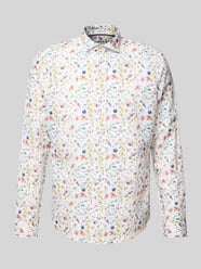 Slim Fit Freizeithemd aus Leinen-Baumwoll-Mix von Jake*s - 18