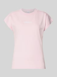 T-shirt z okrągłym dekoltem od adidas Sportswear Fuksjowy - 31