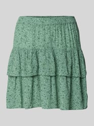 Ausgestellter Mini-Rock aus reiner Viskose Modell '30 BERYL' von Only - 24
