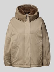 Jacke mit Kunstfell und Eingrifftaschen von Blonde No. 8 Beige - 41