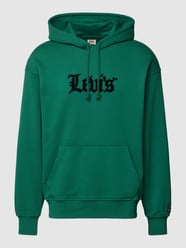 Hoodie met labeldetail, model 'GRAPHIC' van Levi's® Groen - 5