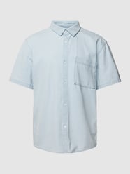 Freizeithemd in Denim-Optik von Tom Tailor Denim Blau - 16