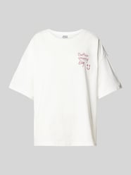 Oversized T-Shirt mit Statement-Stitching von JAKE*S STUDIO WOMAN - 3