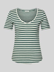 Regular Fit T-Shirt aus Slub Jersey von Marc O'Polo - 38