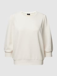 Sweatshirt met ruches van JOOP! Wit - 40