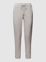 Regular Fit Stoffhose mit elastischem Bund Modell 'ROXANA' von ST.ANN Grau - 2
