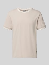 T-shirt met contraststrepen model 'Jose' van JOOP! COLLECTION Beige - 13