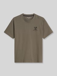 T-shirt o kroju relaxed fit z czystej bawełny od Marc O'Polo - 44