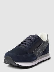 Sneakersy z detalem z logo od ARMANI EXCHANGE Niebieski - 12