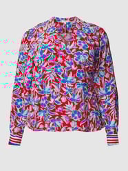 PLUS SIZE Wickelbluse mit floralem Muster von Tommy Hilfiger Curve Rot - 21