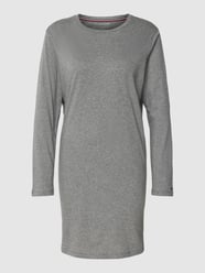 Nachthemd mit Label-Print von TOMMY HILFIGER Grau - 5
