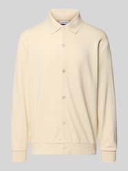 Sweatjack met kentkraag van Lindbergh - 37