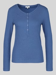 Slim Fit Langarmshirt aus Baumwoll-Lyocell-Mix von s.Oliver RED LABEL - 19