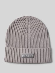 Gebreide muts met kasjmier en labelpatch van CK Calvin Klein - 10