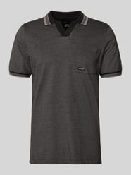 Regular Fit Poloshirt aus reiner Baumwolle Modell 'OPEN COLLAR POLO' von s.Oliver RED LABEL - 7