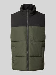 kamizelka o kroju regular fit ze stójką model 'RAZE' od JACK & JONES - 9