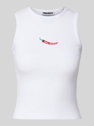 Tanktop mit Motiv-Stitchings von Review - 10