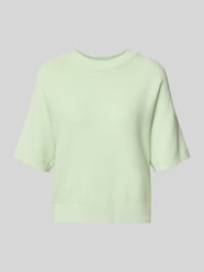 Sweter z dzianiny z mieszanki wiskozy z rękawem o dł. 1/2 model 'Thamira' od MSCH Copenhagen - 12