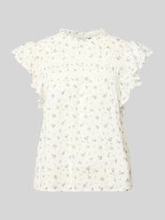 Top bluzkowy o kroju regular fit z czystej bawełny model 'TRINE' od VERO MODA - 47