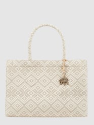 Tote Bag mit Ikat-Muster von ANOKHI Beige - 35