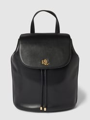 Rucksack mit Label-Applikation Modell 'WINNY' von Lauren Ralph Lauren Schwarz - 46