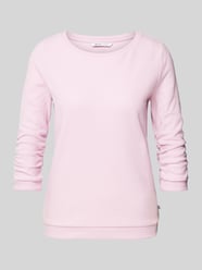 Regular fit gebreide pullover met katoen van Tom Tailor Denim Fuchsia - 9