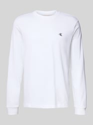 Longsleeve mit Logo-Stitching von Calvin Klein Jeans - 37