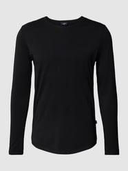 Longsleeve mit Label-Prägung Modell 'Charles' von JOOP! Jeans Grau / Schwarz - 46