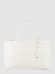Shopper in leerlook  van CK Calvin Klein Wit - 14