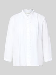 Regular Fit Bluse mit Rüschenbesatz von Christian Berg Woman - 17