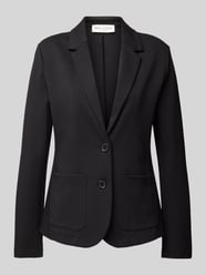 Regular Fit Blazer Modell mit elegantem Touch von Marc O'Polo Schwarz - 3