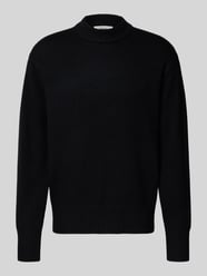 Relaxed fit gebreide pullover van een mix van wol en kasjmier, model 'Calle' van SELECTED HOMME - 32