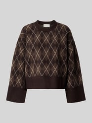 Relaxed Fit Pullover mit Woll-Anteil von Neo Noir - 32