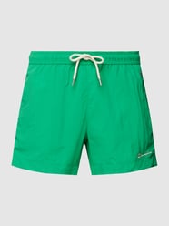 Badehose mit Label-Stitching von CHAMPION Grün - 4